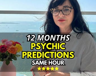 Leitura de Tarot para os próximos 12 meses, com consulta psíquica na mesma hora.