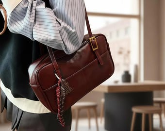 Small PU Leather Underarm Bag for Women · Y2K Shoulder Purse · Winter Fashion Handbag