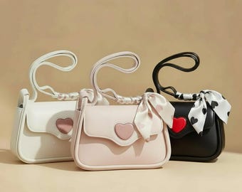 Trendy Love Heart Purse – Stylish Crossbody Bag for Women