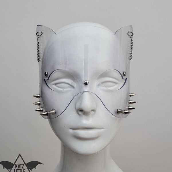Clear PVC Cat Mask