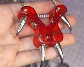 CLAWZ Cyber Kitty Paw Necklace