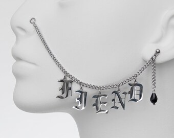 FIEND - DODGY GOTHS Nose to Ear Chain