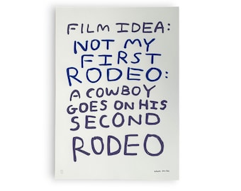 Babak Ganjei – Rodeo (wydanie ekskluzywne AR) Podpisana i numerowana edycja limitowana 100 wydruków artystycznych