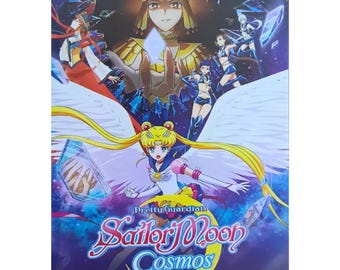 DVD de anime Sailor Moons Cosmos: La película (parte 1 y 2) (doblado al inglés) Envío gratuito