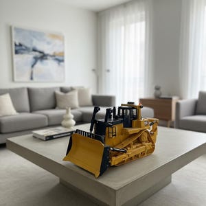 Caterpillar Diecast Masters / Leksaksbandstraktor bild 2