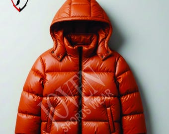 Chaqueta de burbujas hecha a mano, abrigo de invierno para hombre, chaqueta acolchada para mujer, ropa de abrigo cálida, moda para clima frío,