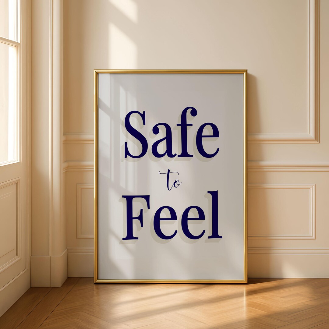 Therapy Office Wall Art | Mental Health Counseling Decor | Trauma ...
