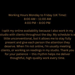 Detailed Tarot Reading Without Questions / Blind Reading / Psychic Insight & Spiritual Advice / Same Day image 7