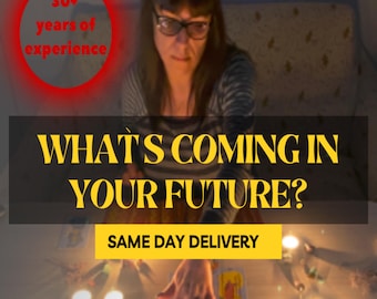 What’s Coming in Your Future? / Tarot or Psychic Future Insight / Same Day