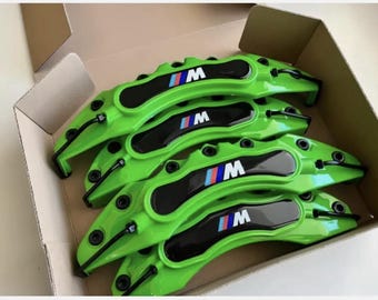 Brake Caliper Covers Греен fit for BMW M Power – 4 PCS Universal Fit Front & Rear Set – Upgrade Styling Accessory