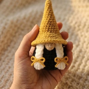 Wichtel Amigurumi Häkelanleitung PDF | Keine Bartwichtel Puppe | Niedliches handgemachtes Wohndekor | Einfache Häkelanleitung | DIY Geschenkidee