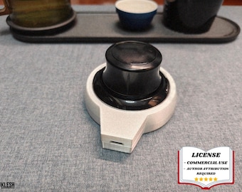 Estuche USB-C para SpaceNavigator de 3DConnexion, impresión 3D, modelado en Blender, BambuLab, edición limitada, solo quedan algunas unidades