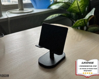 SOPORTE PARA iPHONE 3D, base MAGSAFE, modo STANDBY, - Impresión 3D - Modelado en Blender - BambuLab - Edición limitada, quedan pocas unidades.