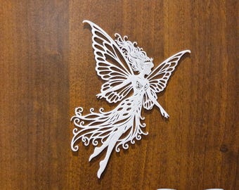 STYLIZED FAIRY, Wall Art, Remix Home Decor, FANTASY Sculpture, 3D Printing - Blender Modeling - BambuLab - Limited Edition, Only Few Left.