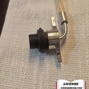 CO2-adapter 5/8 tums hane till 3/4 tums hane - 3D-utskrift - Blendermodellering - BambuLab - Begränsad upplaga, fåtal kvar.