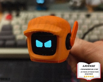 ROBOT MONSTRIX, Modelo BAMBULAB, Fan Art, Juguete - Impresión 3D - Modelado en Blender - BambuLab - Edición Limitada, Quedan Pocas Unidades.