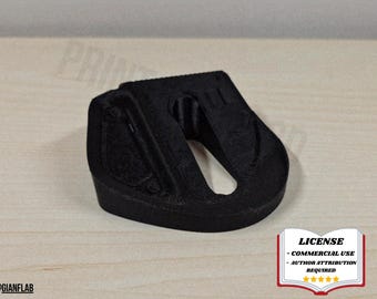 Soporte, base, base, montaje para Logitech MX Master 4, LOGITECH - Impresión 3D - Modelado en Blender - BambuLab - Edición limitada, quedan pocas unidades.