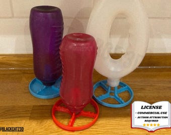 SISTEMA BOTTLE DRAINERS, Kitchen Organizer, Sistema Holder- 3D Printing - Blender Modeling - BambuLab - Limited Edition, Only Few Left.