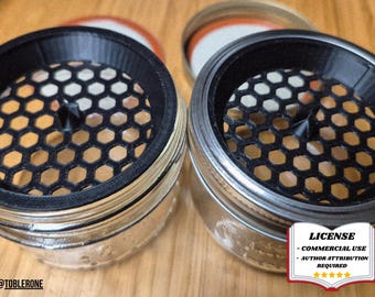 Limpiador de tapas de tarros Mason Storz and Bickel Mighty, Herramienta de limpieza para impresión 3D - Modelado en Blender - BambuLab - Edición limitada, quedan pocas.