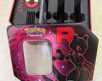 POKEMON Tin Insert, Trading Card Game Organizer, Storage Box - 3D Printing - Blender Modeling - BambuLab - Limited Edition, Only Few Left.