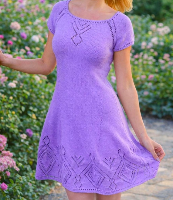 Women's Lace Knit Dress Pattern Top Down Raglan S to XXXL PDF - Etsy Women's Lace Knit Dress Pattern Top Down Raglan S to XXXL PDF - Etsy