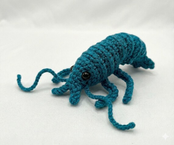 Shirley the Shrimp Crochet Pattern PDF | Cute Amigurumi Shrimp Plush | Easy Beginner Pattern | Instant Digital Download