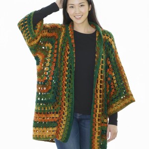 Patron PDF au crochet, gilet bohème, pour femme, téléchargement instantané image 4