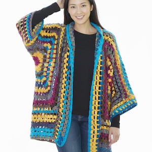 Patron PDF au crochet, gilet bohème, pour femme, téléchargement instantané image 3