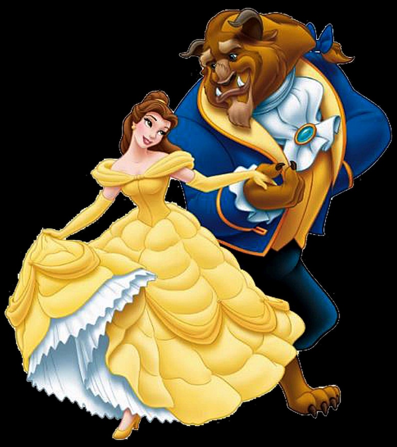 Belle PNG Clipart Bundle: Beauty and the Beast (digital Download) - Etsy