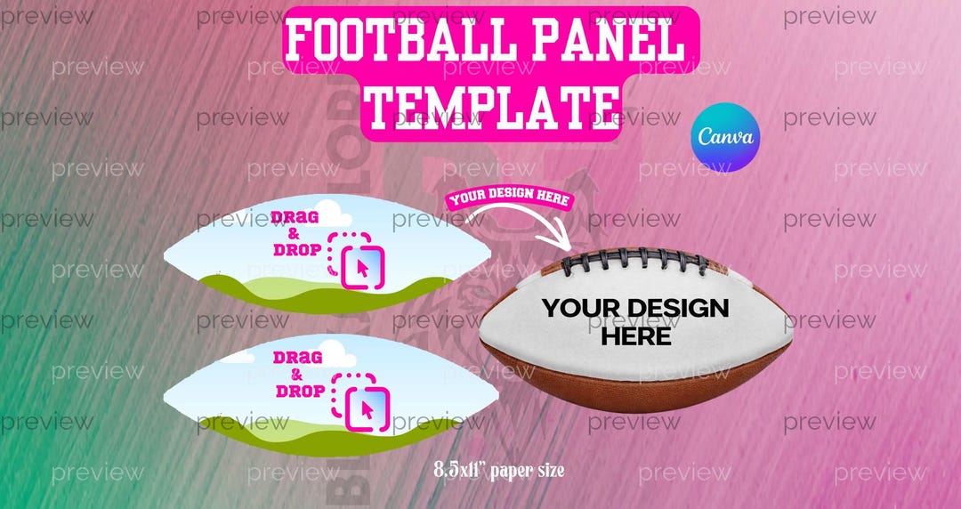 Football Panel Ls Customizable Football Panel Template: Bold ABDA Design (digital ...