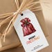 Editable Christmas Gift Tags Printable, Custom Holiday Favor Labels ...
