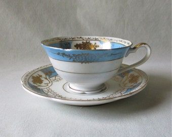 Ucagco China Tea Cup and Saucer Vintage Made in Occupied Japan