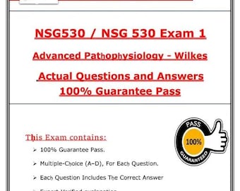 Advanced Pathophysiology Exam Questions & Answers (PDF)
