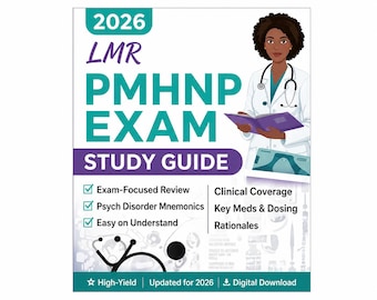 2026 LMR PMHNP Exam Study Guide | Psychiatric Nursing Review (Instant Download)