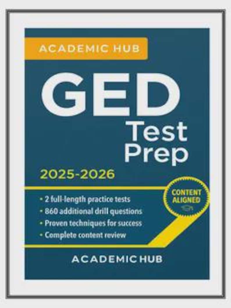 GED Test Prep 2025-2026 – Practice Tests & Study Guide (PDF Download ...