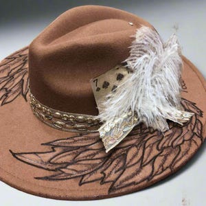 Hold My Halo Burned Hat - Etsy display picture 1