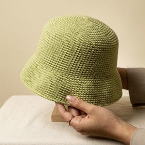 Padrão de chapéu bucket de crochê | Chapéu de verão | Padrão de chapéu bucket Oasis | Padrão de crochê fácil | Crochê para iniciantes | Chapéu de crochê