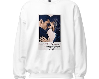 Haylijah (Hayley & Elijah) Polaroid Printed Sweatshirt | The Vampire Diaries