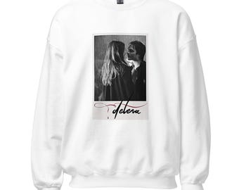 Delena (Damon & Elena) Polaroid Printed Sweatshirt | The Vampire Diaries