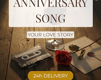 Personalized Anniversary Song for Husband Wife | Custom Music Gift Boyfriend | Unique 1st Year Present | MP3