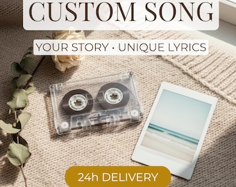 Custom Song Gift with Lyrics | Personalized Music for Birthday, Wedding & Anniversary | Unique Audio Present | MP3 Download