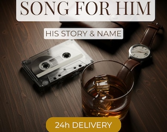 Custom Song for Husband Boyfriend | Personalized Music Gift Him | Unique Birthday Christmas Present Men | MP3