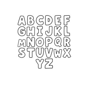 Borduurwerk alfabetomtrek, borduurwerk alfabetbundel, brief kinderen leren kinderkamer, machineborduurwerk, miniletters borduren, 7 maten