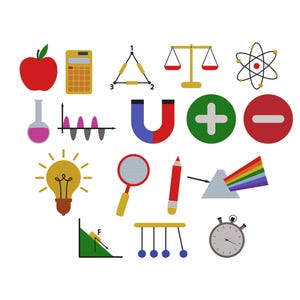 Teacher Icons Embroidery, School Classroom Embroidery, Medical class Embroidery, Math Symbols Design, Machine Embroidery Design, 6 Sizes