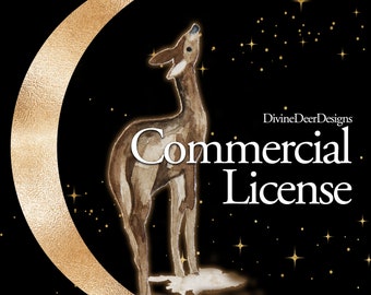 Divine Deer Designs Commercial License| Small Business