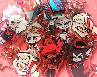 ハズビンホテル PRIDE 箔プリントキーホルダー - Etsy 日本