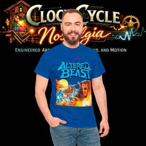 Altered Beast T-Shirt | Sega Master System 80's Vintage Video Game | 8-Bit Fun