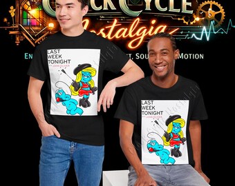 Last Week Tonight w/John Oliver - Smurf Smut Shirt - Mult. Sizes and Colors
