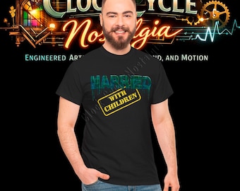 Married With Children - Classic Show Opening Dripping Logo - Bundy Family Shirt