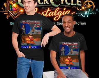 Wolfenstein 3D  - General Fettgesicht Boss Battle Retro FPS Gameplay T-Shirt